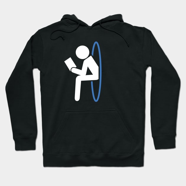 Portal Potty Hoodie by LeftCoast Graphics